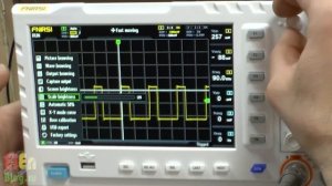 Самый доступный осциллограф  100 MHz 1 GS/s  FNIRSI-1014D