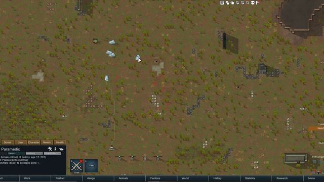 Rimworld: Ep 3: Dead Animals Galore! смотреть онлайн