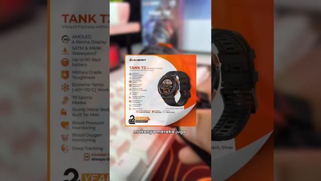 Review Kospet Tank T2 Rugged Smartwatch Military Grade смотреть онлайн