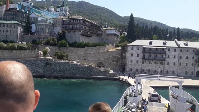 Saint Panteleimon Monastery (Rossikon or New Russik) in the Athos смотреть онлайн
