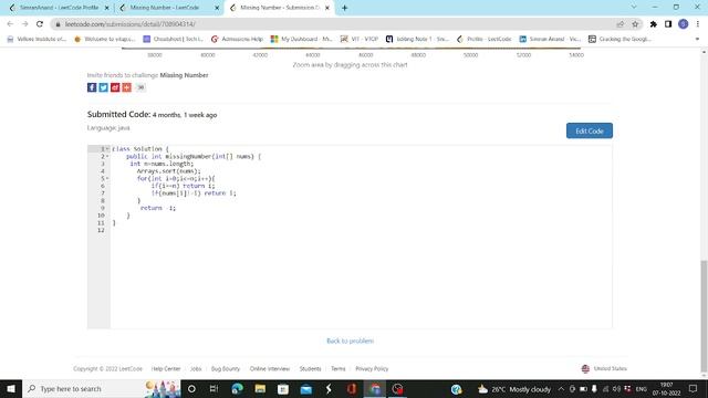Find Missing Number: LeetCode Problem (All approaches explained) #java #leetcode #dsa #cse #coding смотреть онлайн