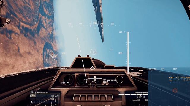 Фееричный полёт на A-Wing'е - RBC Star Wars: Opposition ArmA 3 смотреть онлайн