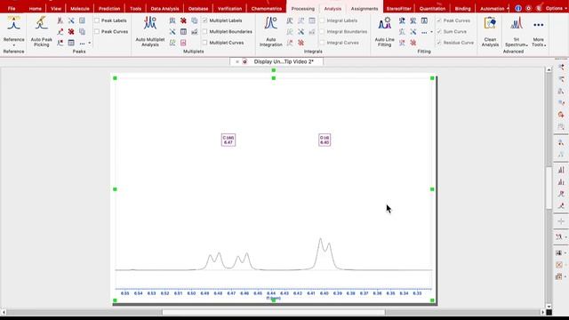 Mnova Tip 16 - Undo/Redo for Display Manipulations смотреть онлайн