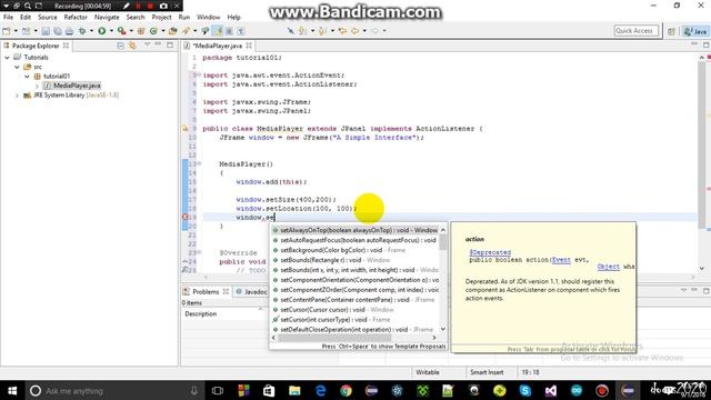How to make a music player in java Part#1 смотреть онлайн