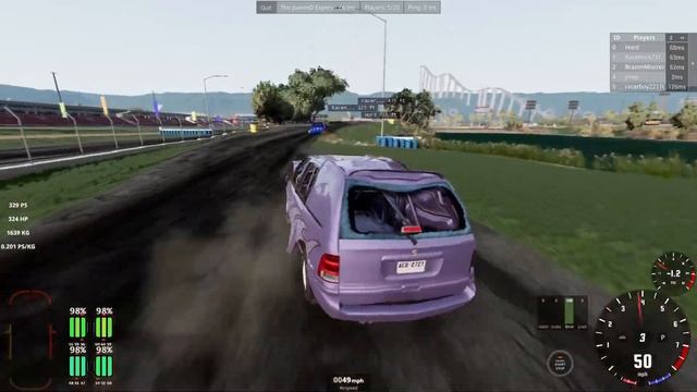 Can a Monster Bus stop a BeamNG Rally Race?! смотреть онлайн