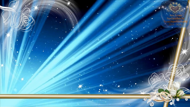 От всей души поздравляю с днем вашей свадьбы! Слайд шоу на заказ смотреть онлайн