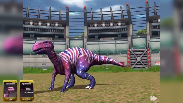 ALL MAXED DINOSAURS SPECIAL + STATS! - Jurassic Park Builder | HD смотреть онлайн