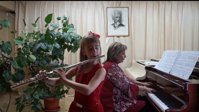 Ирина Филипович(Флейта)/Нонна Елисова(Ф-но )Г.Форе - Сицилиана. смотреть онлайн