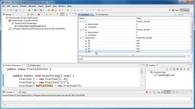 Using the Eclipse Debugger смотреть онлайн