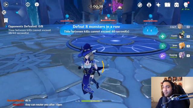 I MAXED LISA WITH ELEMENTAL MASTERY - Genshin Impact смотреть онлайн