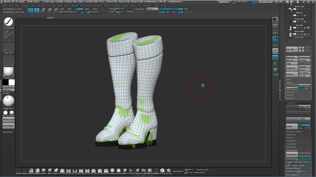 [ZBrush] Module 6 - Character Posing - 1. Prep For Posing смотреть онлайн
