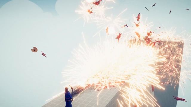 CAN 100x HOPLITE CROSS THE BRIDGE - Totally Accurate Battle Simulator TABS смотреть онлайн