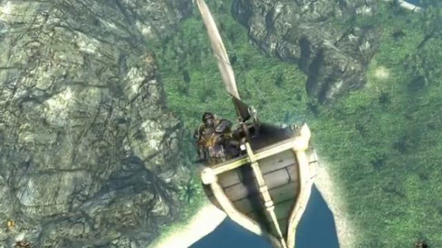 Два мира 2 (Two Worlds 2) Улётная лодочка смотреть онлайн