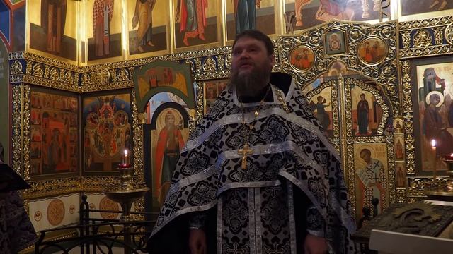 Проповедь о.Димитрия 14.03.2021 смотреть онлайн