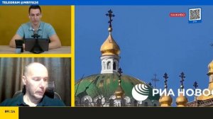 В Киево-Печерской Лавре почернели кресты. Плохой знак.