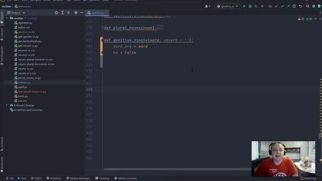 Učimo Srpski sa Python - 8. Padeži u Srpskom jeziku... Genitiv... jednina смотреть онлайн