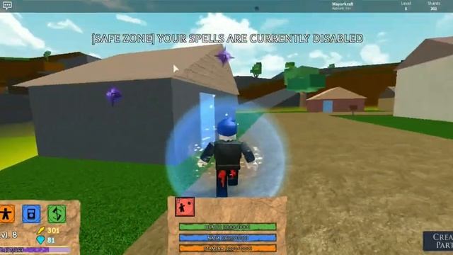 Roblox.Иллюзия Элементальные поля битвы (Я маг огня!!!) смотреть онлайн