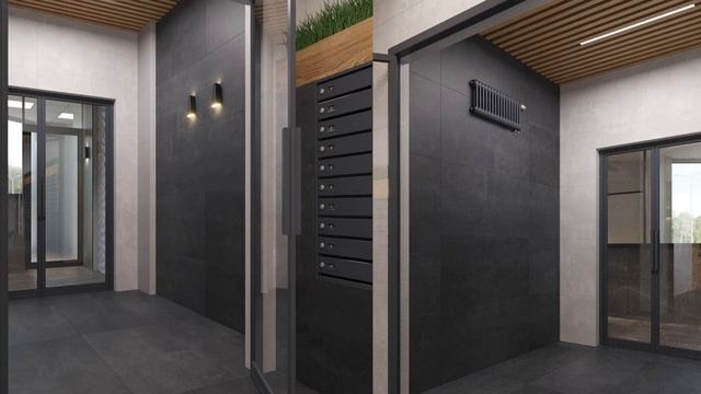 Дизайнерская отделка холлов в ЖК Курья парк. Пермь. Дешевле чем в жк премьер москва экопарк сосновы смотреть онлайн