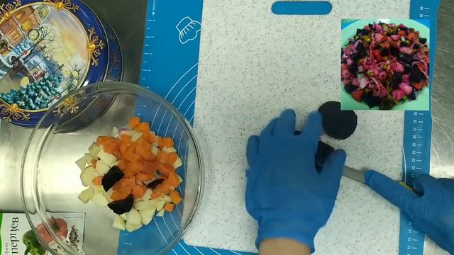 Бюджетный салат: Винегрет.