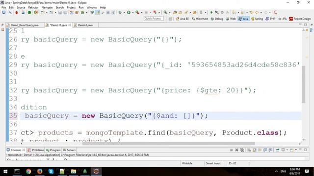 Spring Data MongoDB - Part 3 - Basic Query смотреть онлайн