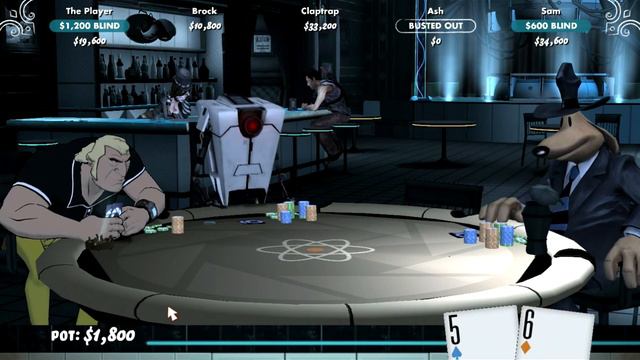 Poker Night 2 Tournament with full PORTAL table set [No Commentary] смотреть онлайн