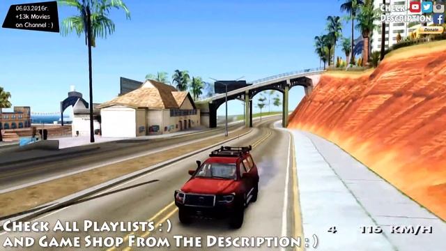 GTA San Andreas - Toyota LandCruiser 2013 OFF ROAD EnRoMovies _REVIEW смотреть онлайн
