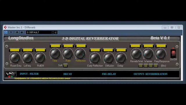 3d Digital Reverberator by Long Studios смотреть онлайн