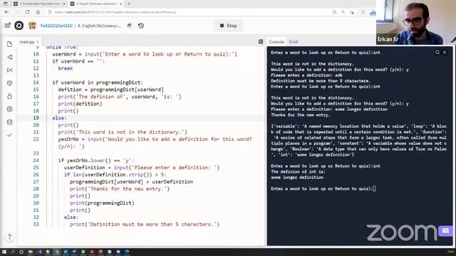 Dictionaries in Python [CEIT 210 | 2021 Fall] смотреть онлайн