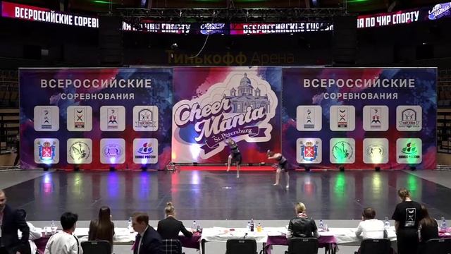 Cheerleading. Jazz.Чир спорт. ВРС 2019 ЧИР-ДЖАЗ-ДВОЙКА Вэст Форс. смотреть онлайн