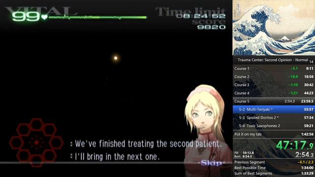 Trauma Center: Second Opinion [Normal] in 1:32:41 (obsolete) смотреть онлайн