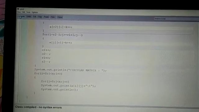 Makaut mar points coding #mar#coding solution#circular matrix смотреть онлайн