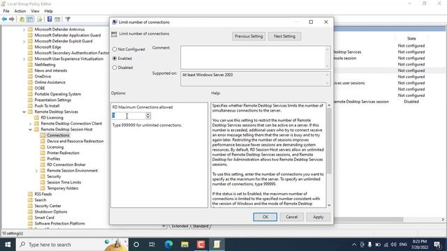 Enable Multiple RDP Sessions on Windows 10 Pro Step by Step смотреть онлайн