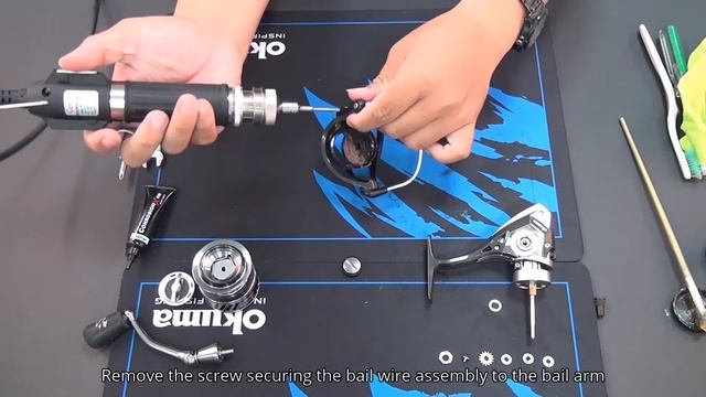 Okuma - ITX spinning reel maintenance смотреть онлайн