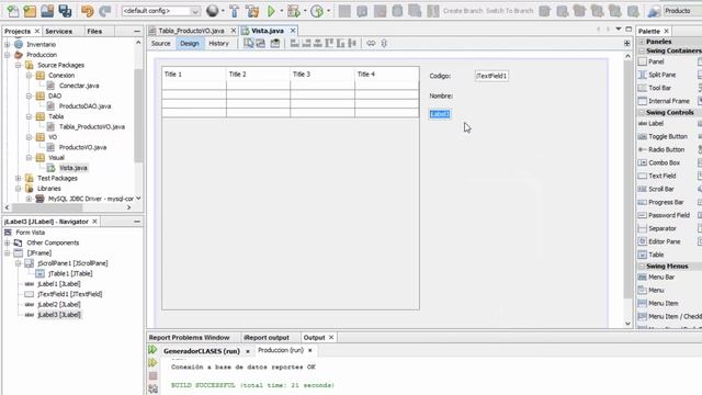 Generar codigo java con base de datos смотреть онлайн