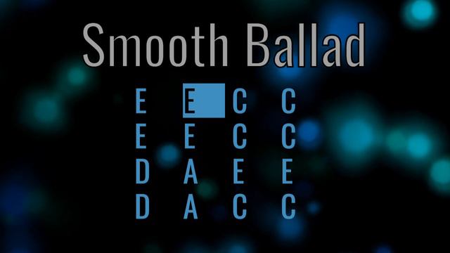 Smooth Ballad, backing track for Guitar, E major, 77bpm. Play along, improvise, enjoy! смотреть онлайн