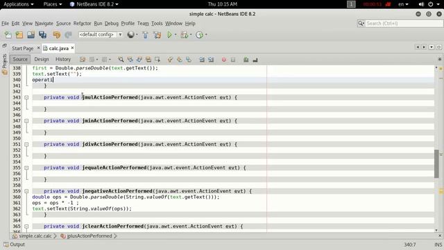 how to make calculator step by step (java full beginners tutorials) смотреть онлайн
