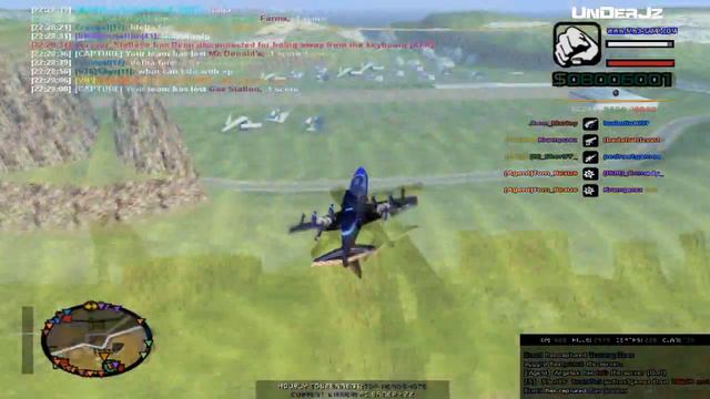 GTA:SA-MP - Hydra Dogfight MW3 Server #1 - UnDerJZ смотреть онлайн