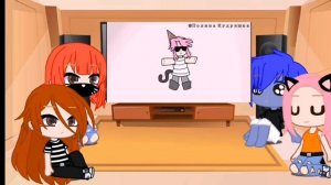 реакция кошки Ланы и её друзей из прошлого ВСЕ СЕРИИ ПОДРЯД Gacha club Оригинал