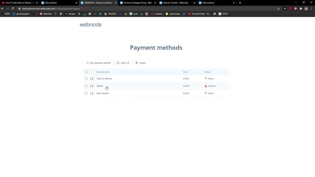 How To Add Payment Method In Webnode смотреть онлайн