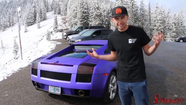 15 We wrapped my Lamborghini Satin Chrome Purple смотреть онлайн