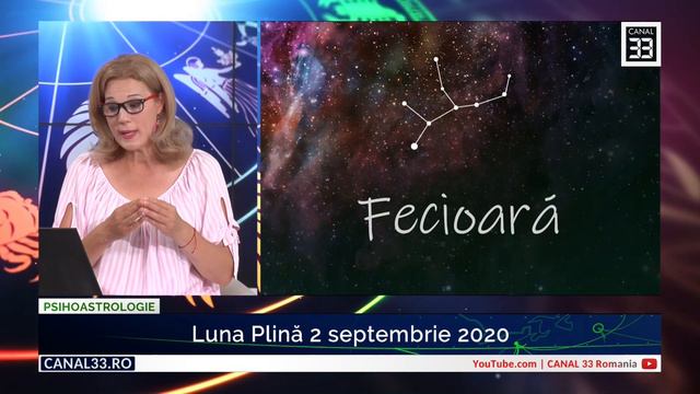 Horoscop Fecioară - Lună Plină 2 septembrie 2020, cu Camelia Pătrășcanu смотреть онлайн
