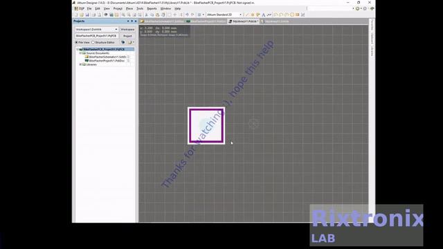 Tutorial Altium Design 9v Battery Footprint 3d