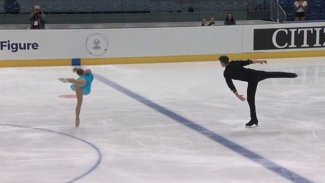 Zendulkova Tereza/Fukas Simon (Словакия) | ISU Гран При (юниоры) 2018 | Короткая программа (пары) смотреть онлайн