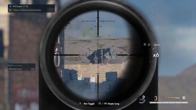 Kill Snipers Locations 3 Of 3 Liberation Mission 6 Sniper Elite 5 Walkthrough