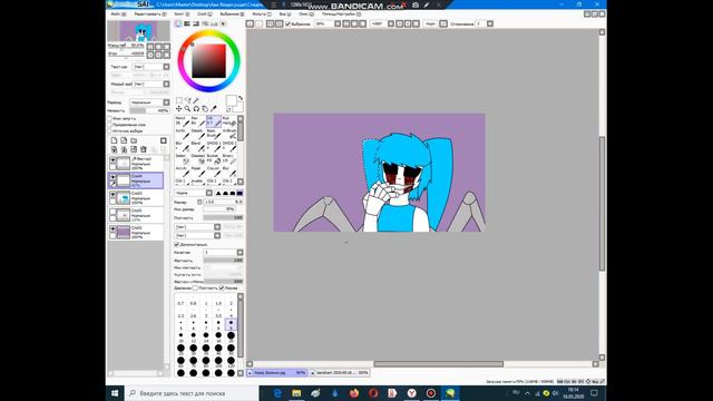 Speedpaint Xj9 или Jenny ( Mlaatr \ Au \ Horror )