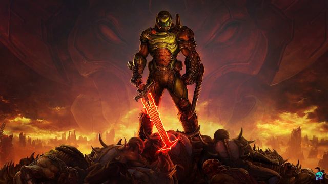 DOOM ETERNAL - AT ETERNALS GATE | MAIN MENU THEME | смотреть онлайн