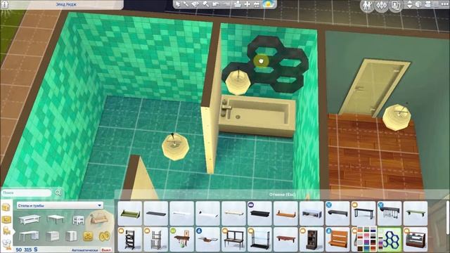 The Sims 4. Строим дом. Детская. Уборная