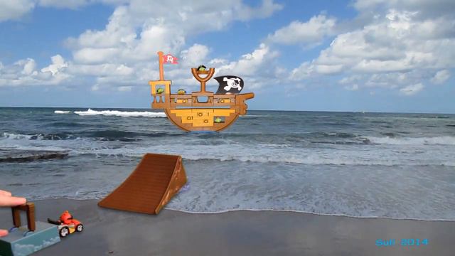 ANGRY BIRDS GO! - PIRATE PIG ATTACK unboxing & blowing it to pieces ☺ FunVideoTV - Style ;-)) смотреть онлайн