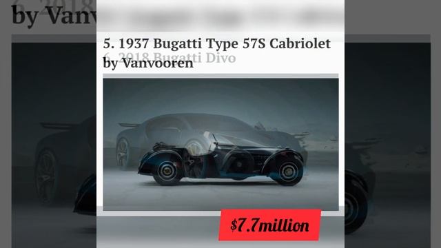 Bugatti top 10 most expensive car. #1000subscriber смотреть онлайн