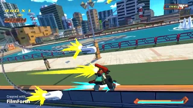 All Locations seen in Bomb Rush Cyberfunk (with music) смотреть онлайн